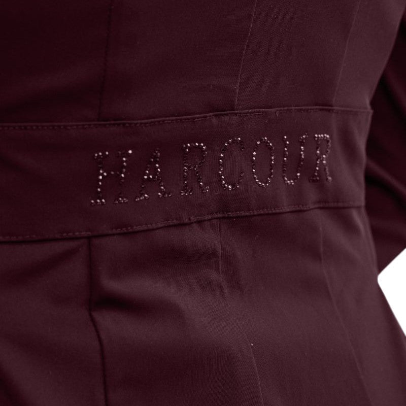 Harcour - Veste de concours femme Oria aubergine | - Ohlala