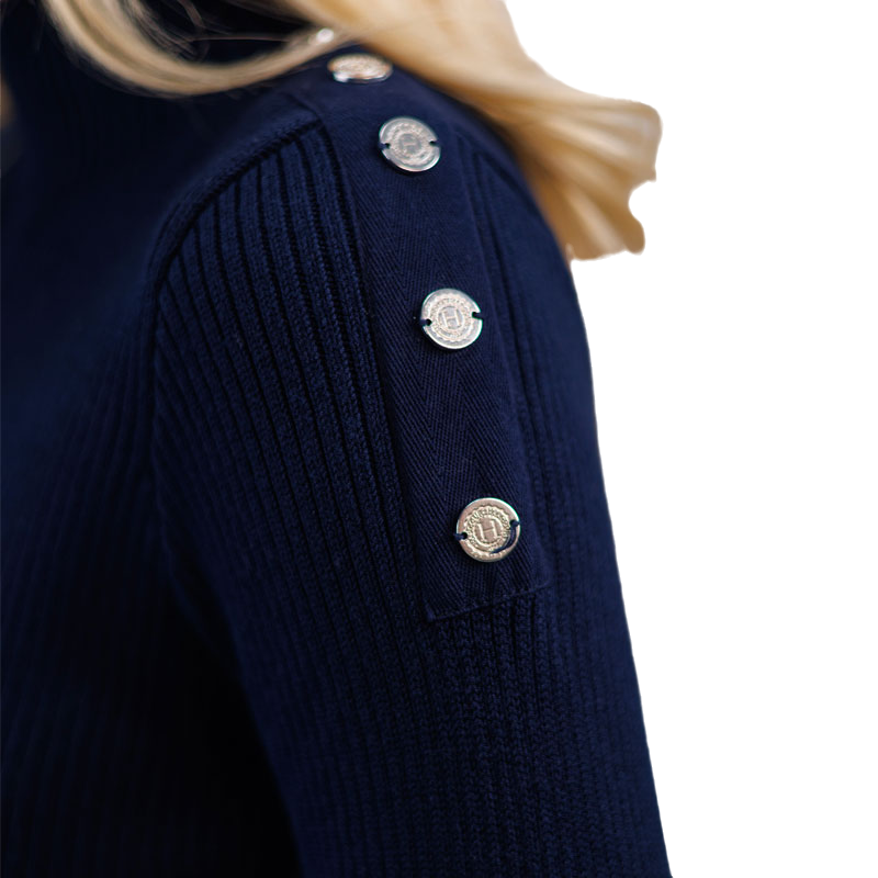 Harcour - Pull femme Swambi marine | - Ohlala