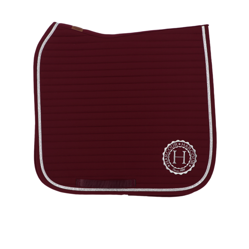 Harcour - Tapis de dressage Karembar aubergine | - Ohlala