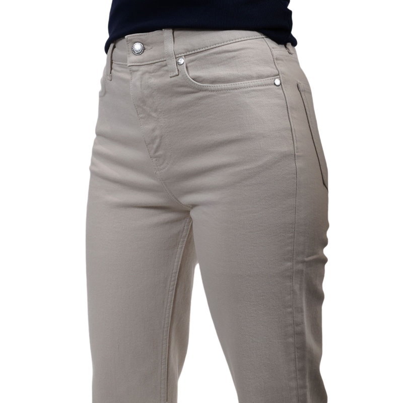 Harcour - Jean mom femme Juliette sable | - Ohlala