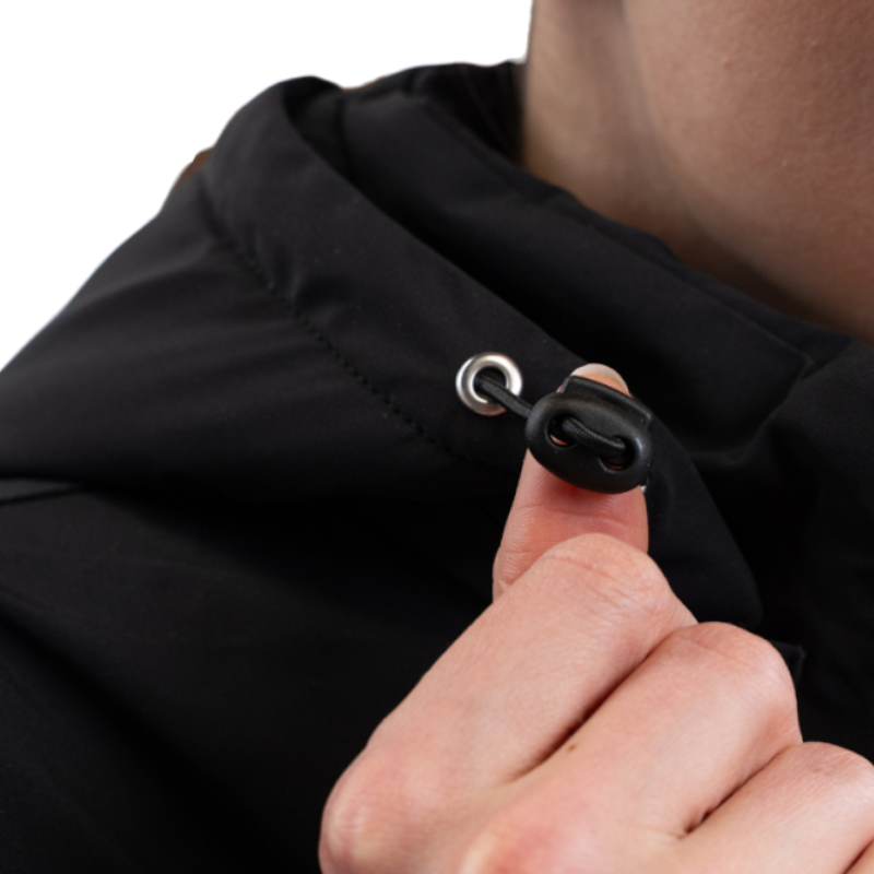 Harcour - Parka longue femme Robertah noir | - Ohlala