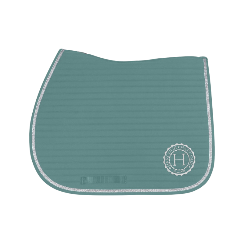 Harcour - Tapis de selle Karembar grey green | - Ohlala