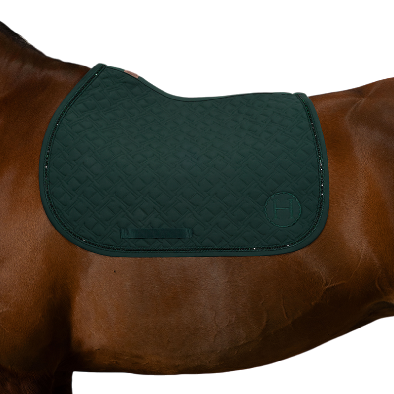 Harcour - Tapis de selle Saphir jungle | - Ohlala