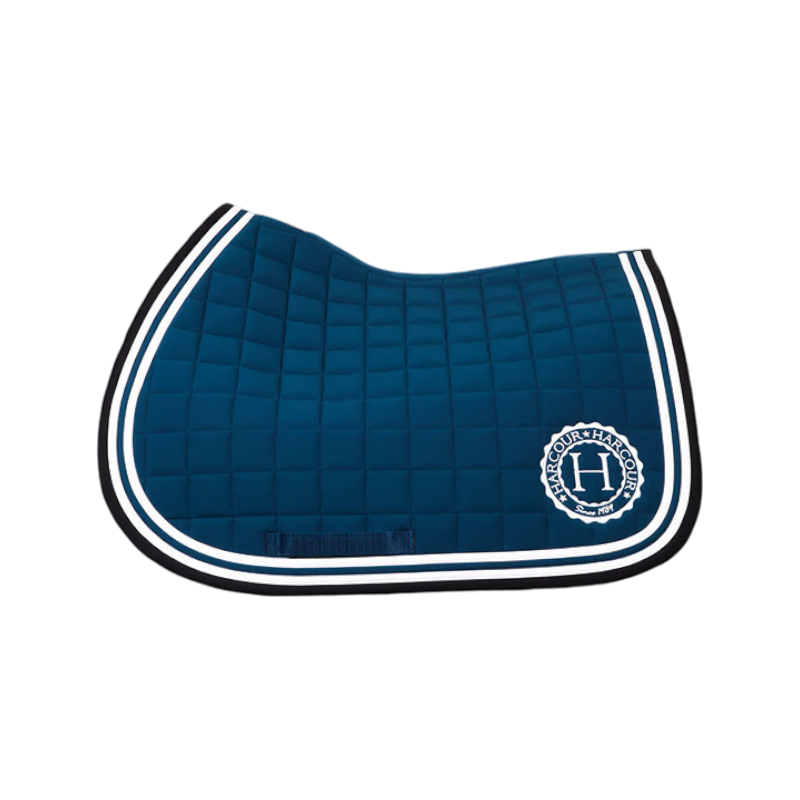 Harcour - Tapis de selle Soft bleu lagon | - Ohlala