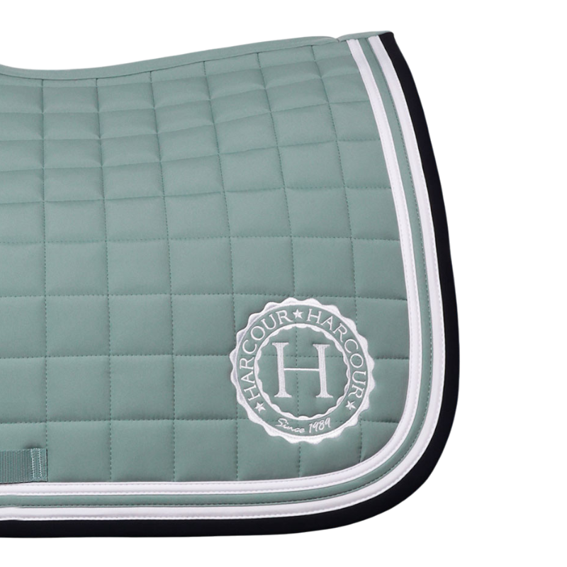 Harcour - Tapis de selle Soft gris vert | - Ohlala