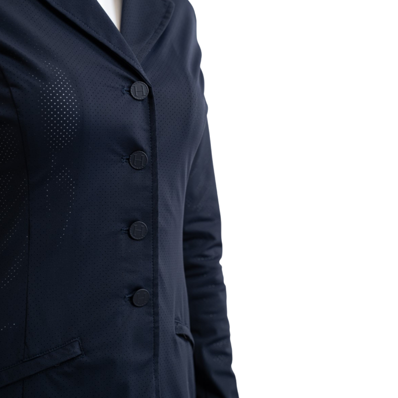 Harcour - Veste de concours femme Jade marine | - Ohlala