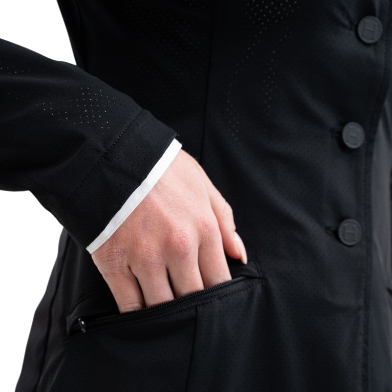 Harcour - Veste de concours femme Jade noir | - Ohlala