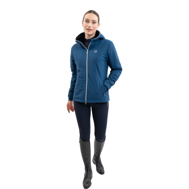 Harcour - Veste manches longues femme Simhat bleu lagon | - Ohlala