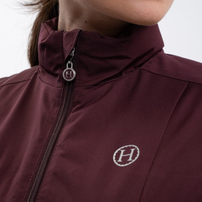 Harcour - Veste sans manches femme Balma aubergine | - Ohlala
