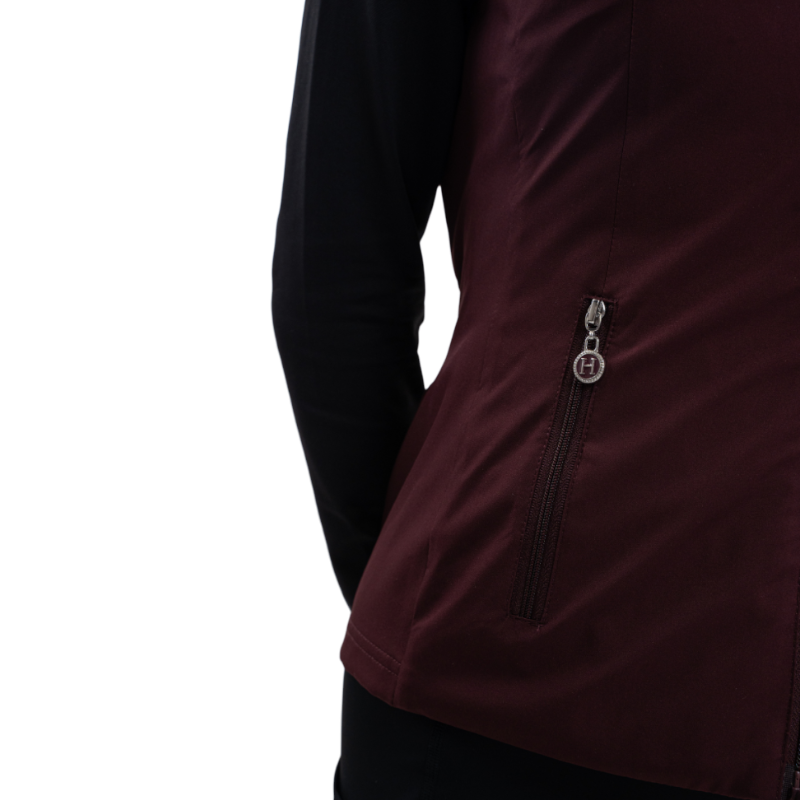 Harcour - Veste sans manches femme Balma aubergine | - Ohlala
