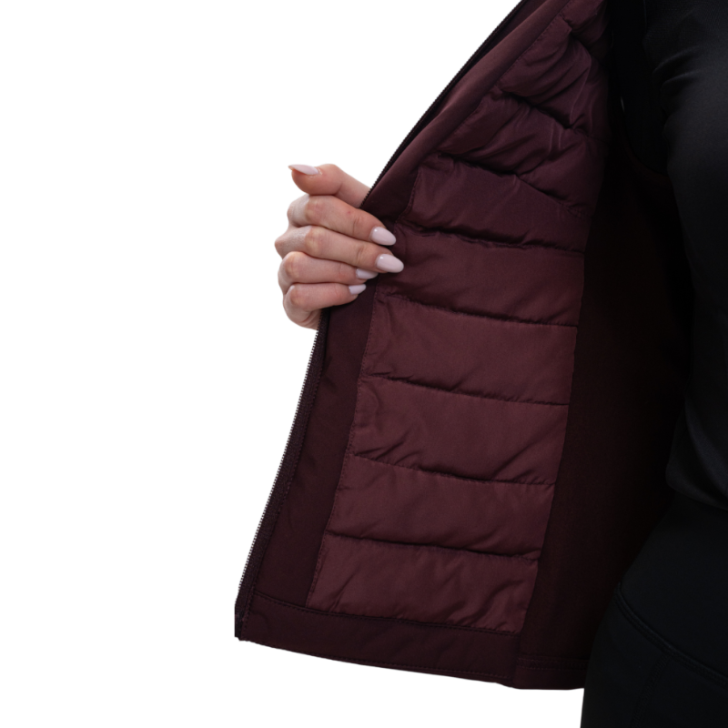 Harcour - Veste sans manches femme Balma aubergine | - Ohlala