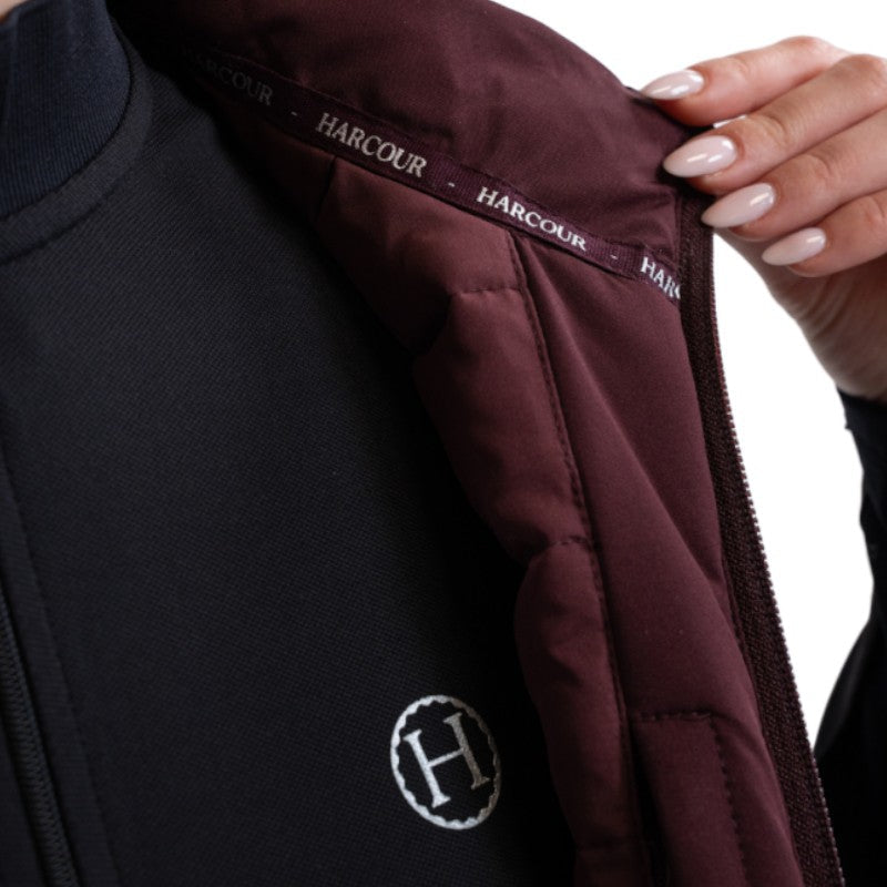 Harcour - Veste sans manches femme Balma aubergine | - Ohlala