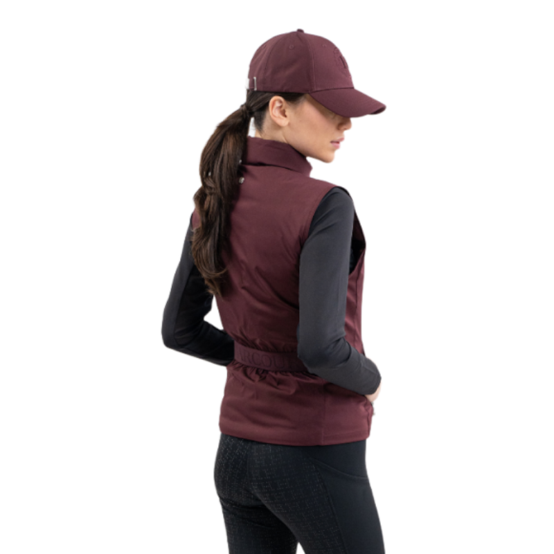 Harcour - Veste sans manches femme Balma aubergine | - Ohlala