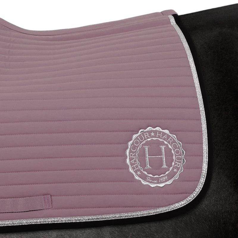 Harcour - Tapis de selle Karembar parme | - Ohlala