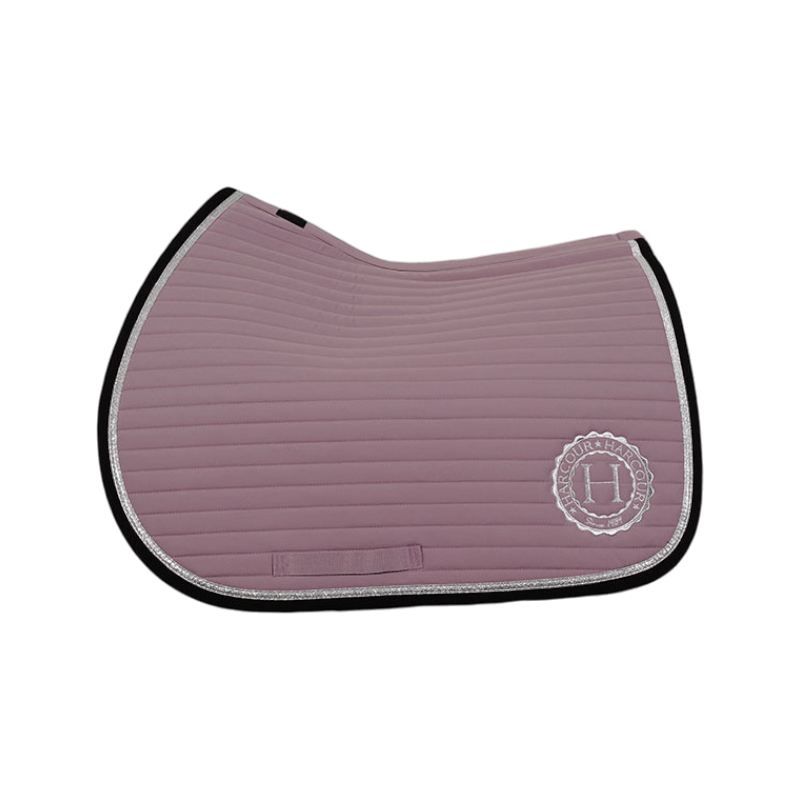 Harcour - Tapis de selle Karembar parme | - Ohlala