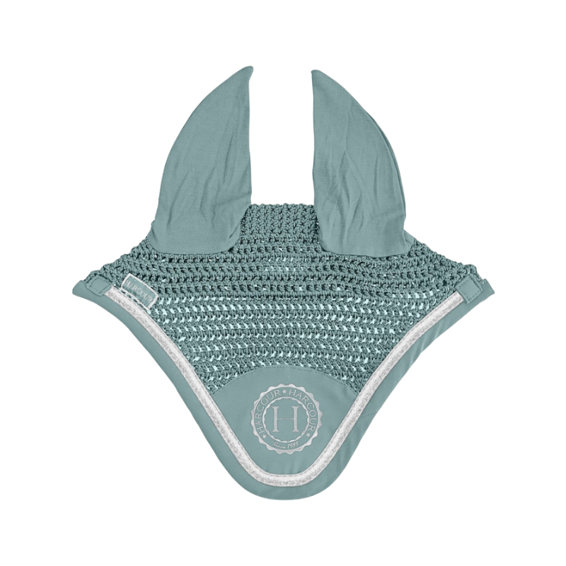 Harcour - Bonnet pour chevaux Fredy grey green | - Ohlala