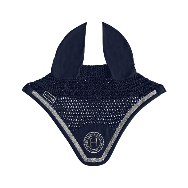 Harcour - Bonnet pour chevaux Fredy marine | - Ohlala