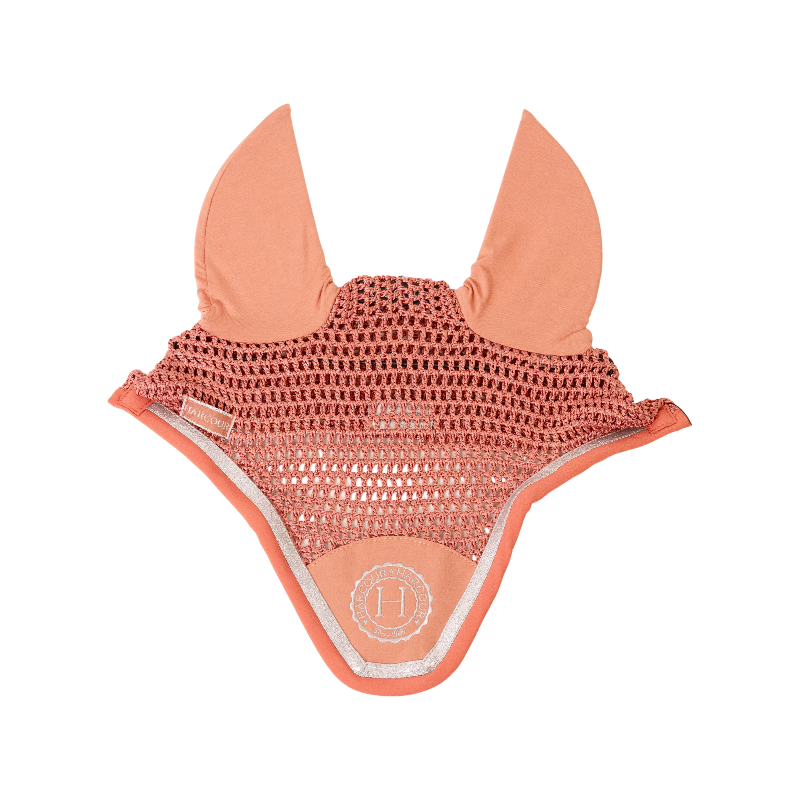 Harcour - Bonnet pour chevaux Fredy rose aurore | - Ohlala