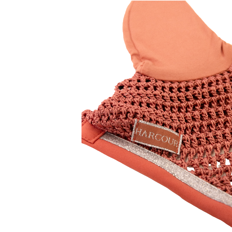 Harcour - Bonnet pour chevaux Fredy rose aurore | - Ohlala