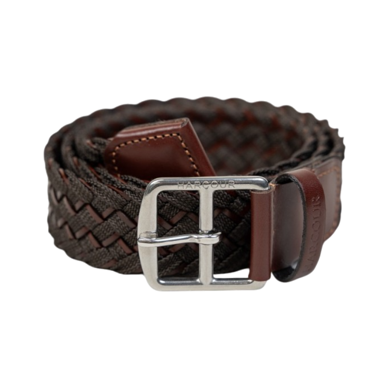 Harcour - Ceinture Bingo marine/ marron | - Ohlala