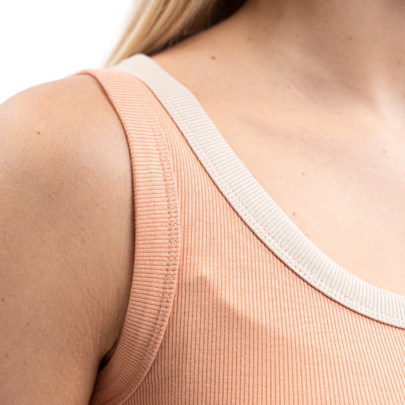 Harcour - Débardeur femme Tazam abricot | - Ohlala