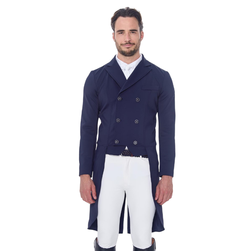 Harcour - Frac de dressage homme Floran marine | - Ohlala