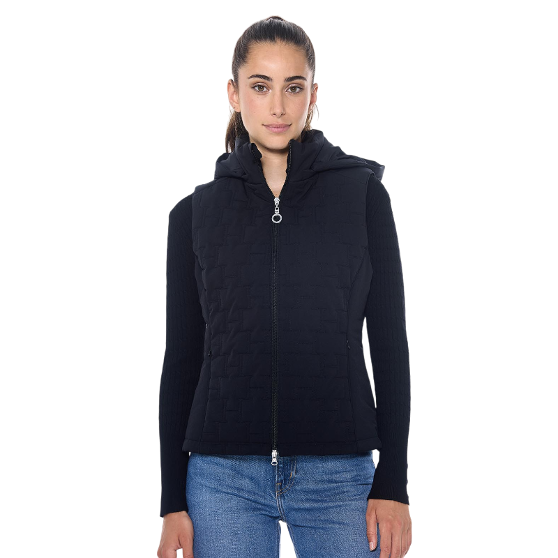 Harcour - Gilet sans manches femme Bernie noir | - Ohlala