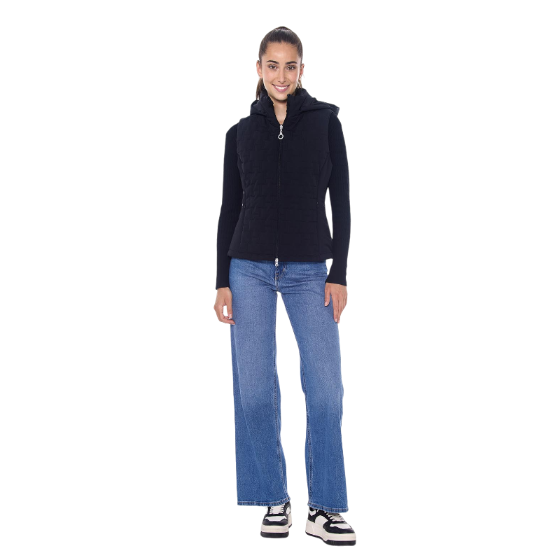 Harcour - Gilet sans manches femme Bernie noir | - Ohlala