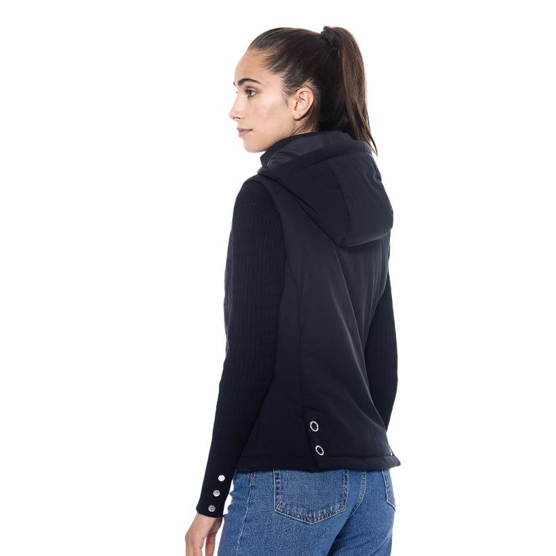 Harcour - Gilet sans manches femme Bernie noir | - Ohlala