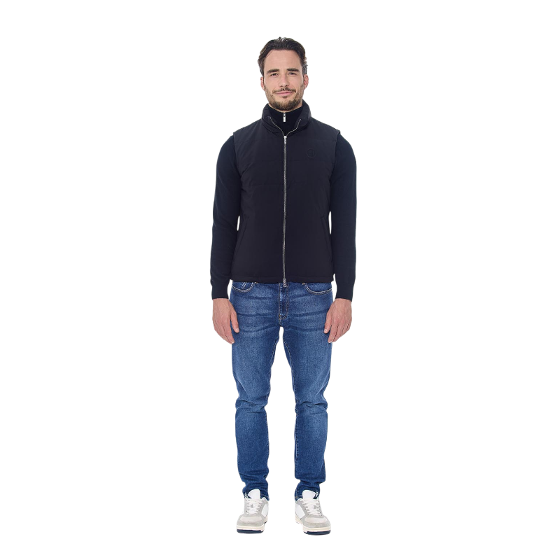 Harcour - Gilet sans manches homme Barja noir | - Ohlala