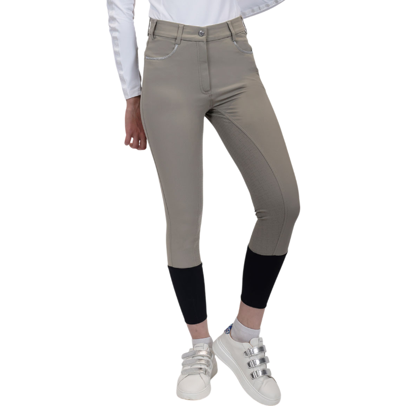 Harcour - Pantalon d'équitation femme Boogie beige | - Ohlala