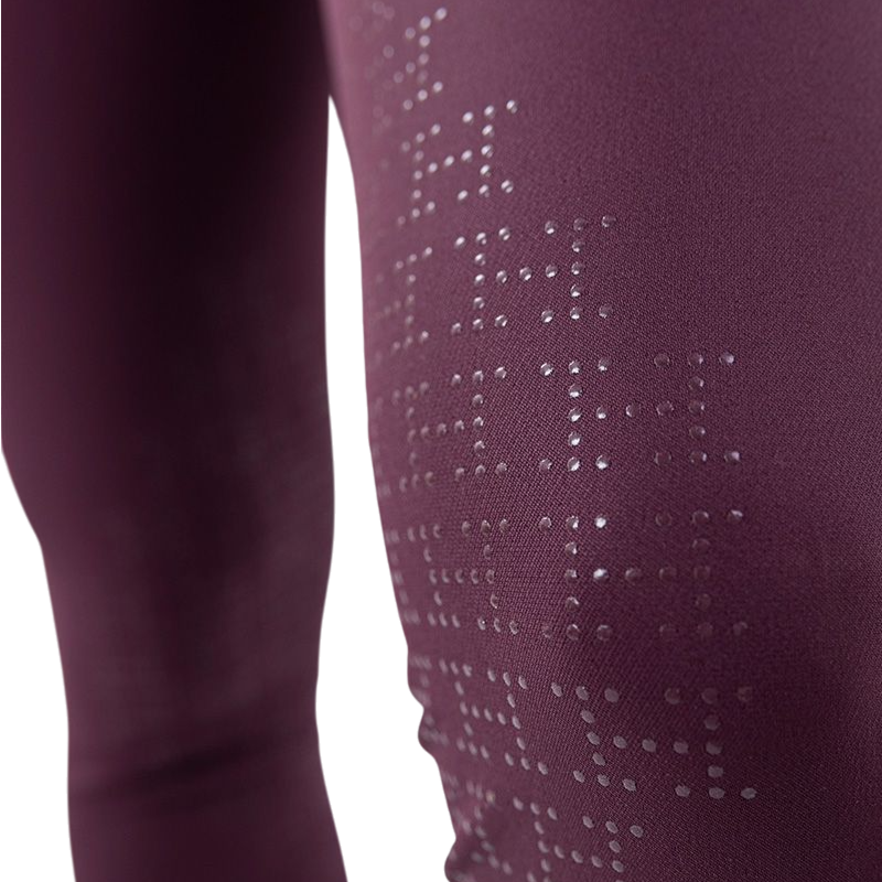 Harcour - Pantalon d'équitation femme Jaltika aubergine | - Ohlala