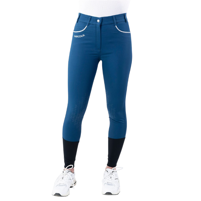 Harcour - Pantalon d'équitation femme Jaltika bleu lagon | - Ohlala