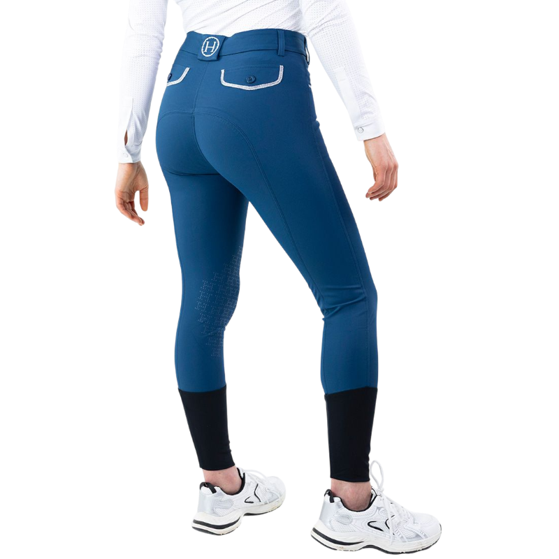 Harcour - Pantalon d'équitation femme Jaltika bleu lagon | - Ohlala