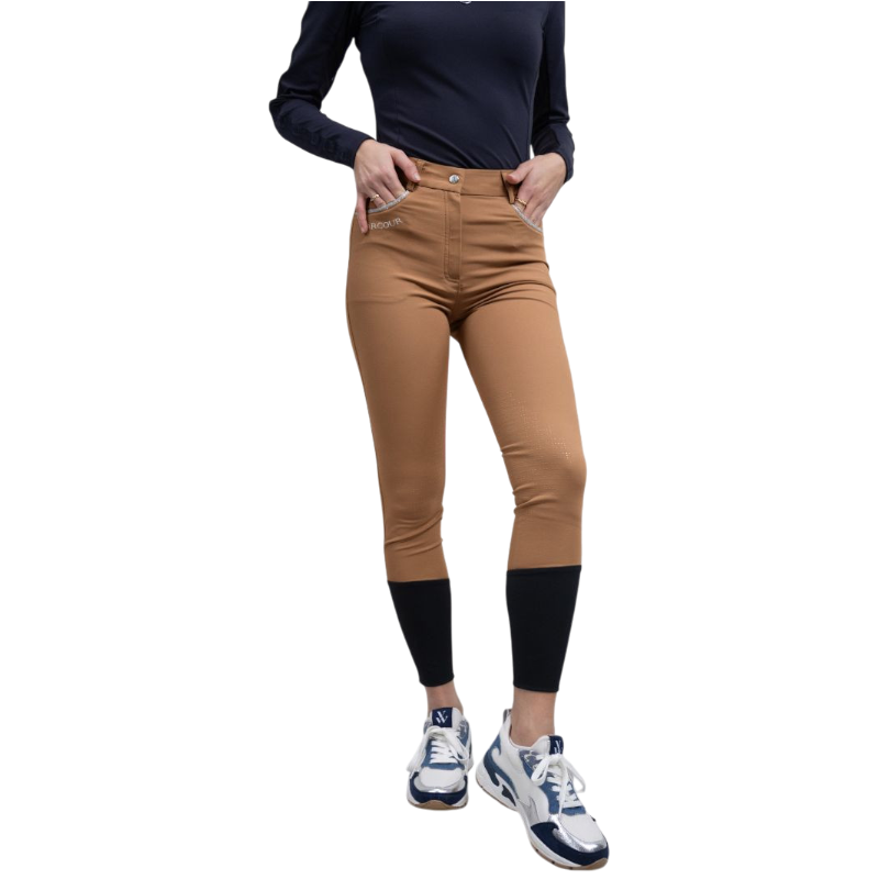 Harcour - Pantalon d'équitation femme Jaltika café | - Ohlala