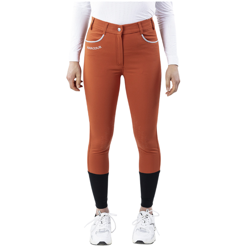 Harcour - Pantalon d'équitation femme Jaltika fauve | - Ohlala