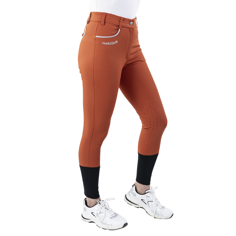 Harcour - Pantalon d'équitation femme Jaltika fauve | - Ohlala