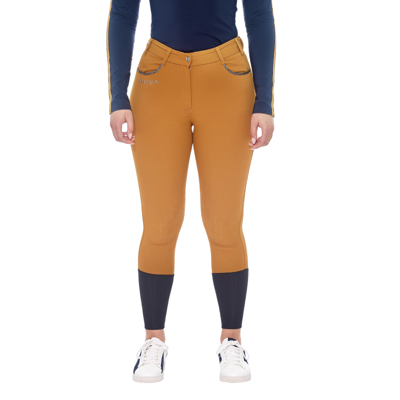 Harcour - Pantalon d'équitation femme Jaltika golden yellow | - Ohlala