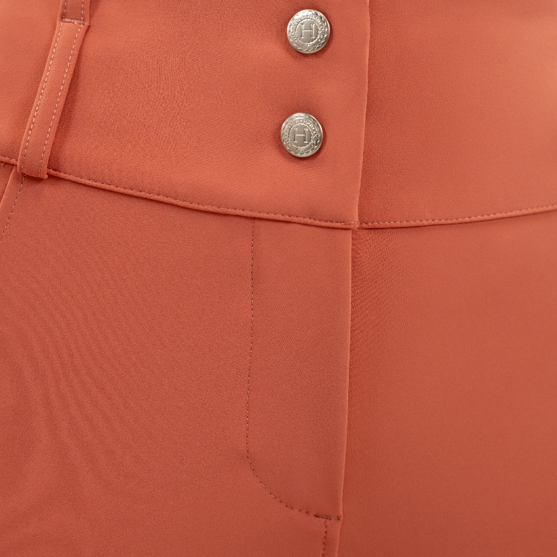 Harcour - Pantalon d'équitation femme Ludivine pamplemousse | - Ohlala