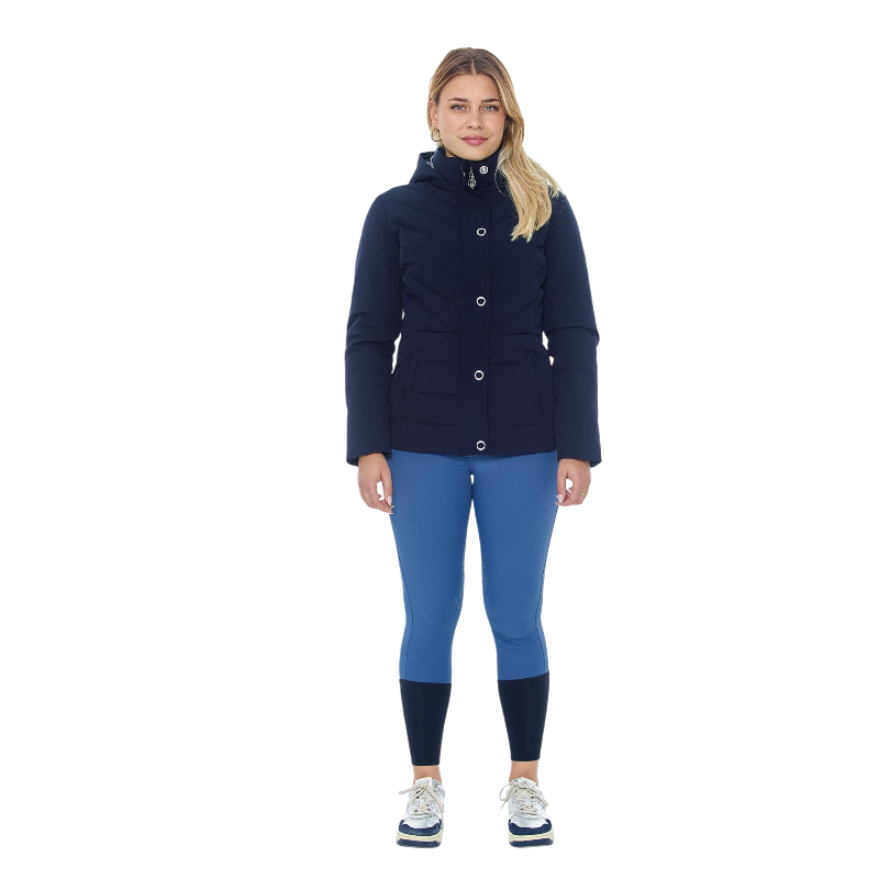 Harcour - Parka femme Jolina marine | - Ohlala