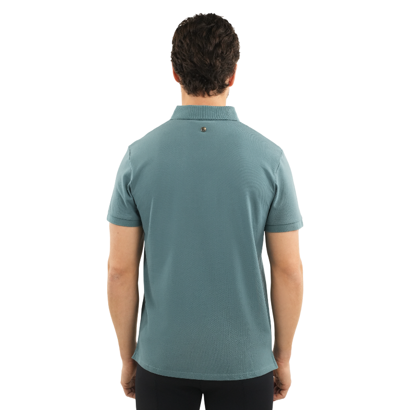 Harcour - Polo manches courtes homme Oscar paon | - Ohlala