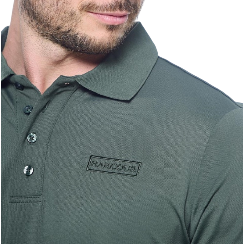 Harcour - Polo manches courtes homme Pami kaki | - Ohlala
