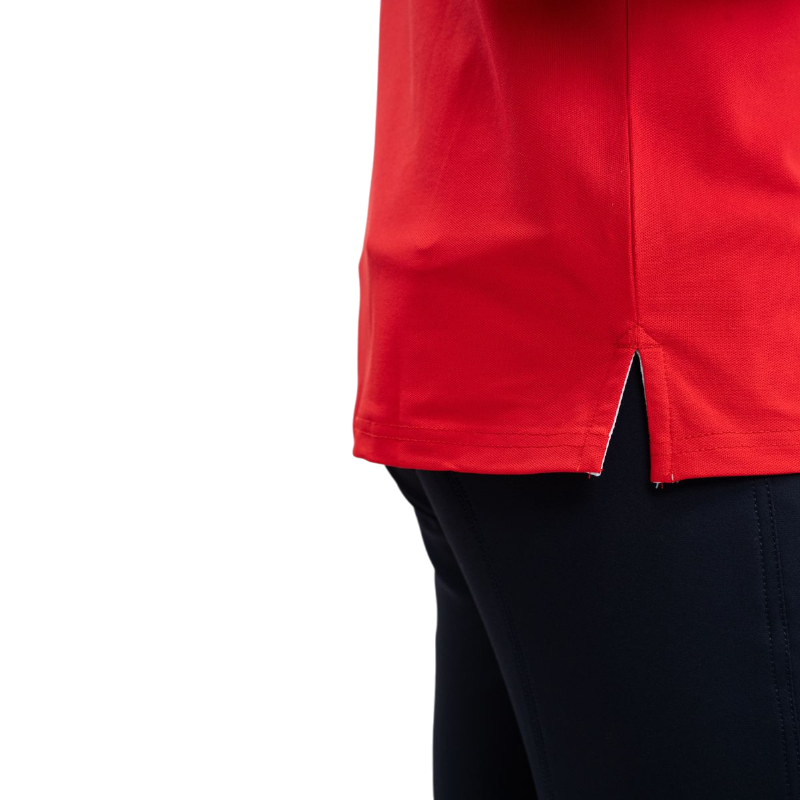 Harcour - Polo manches courtes homme Swiss Equestrian Friends Dranse rouge | - Ohlala