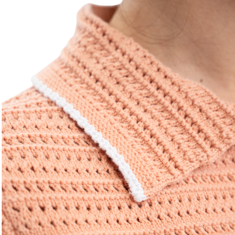 Harcour - T-shirt manches courtes femme Pony abricot | - Ohlala