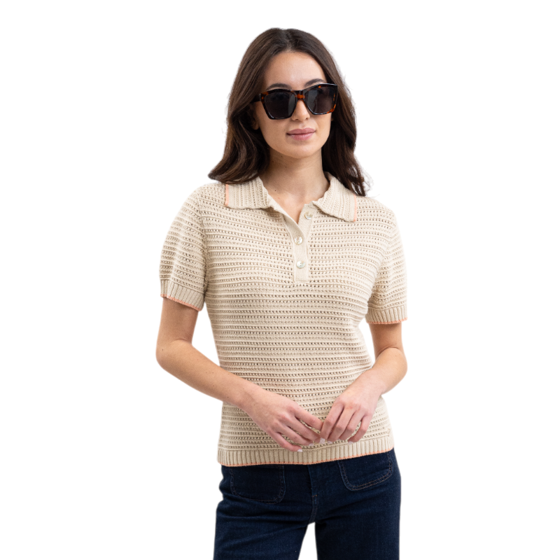 Harcour - T-shirt manches courtes femme Pony lin | - Ohlala