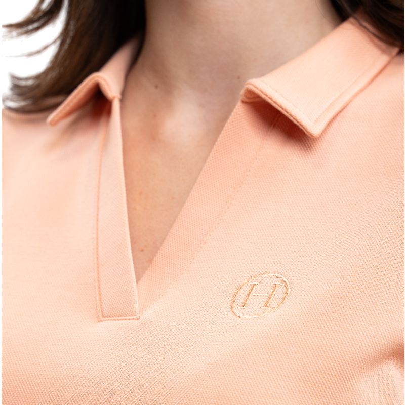 Harcour - Robe femme Davina abricot | - Ohlala