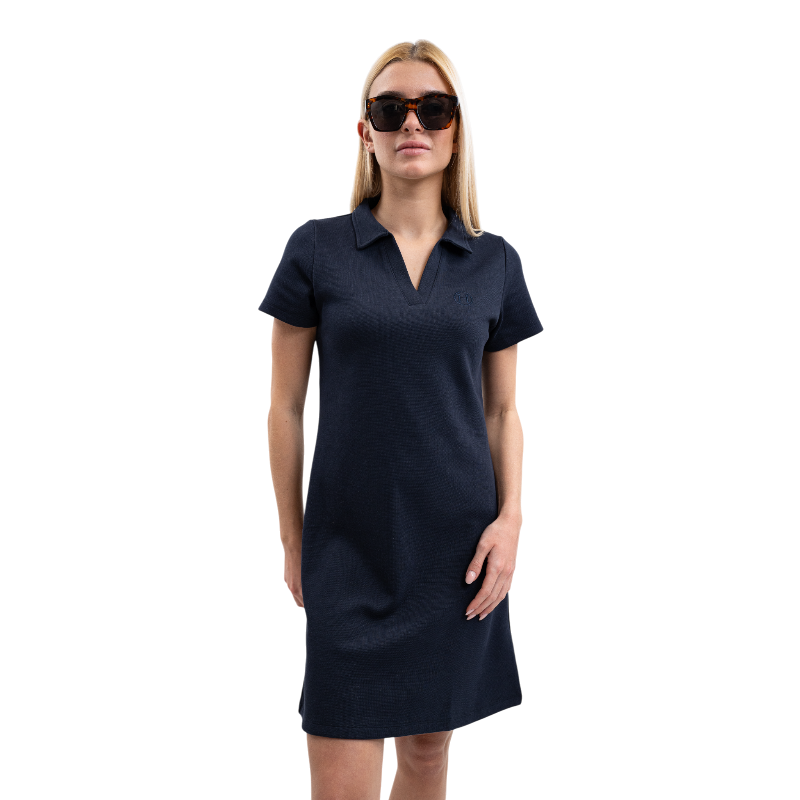 Harcour - Robe femme Davina marine | - Ohlala