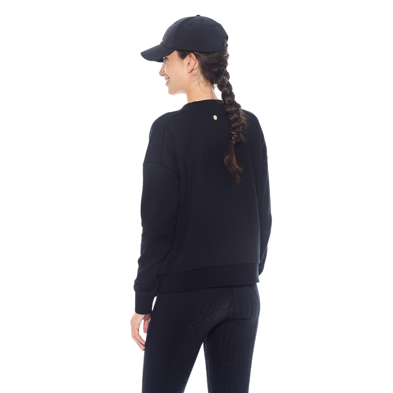 Harcour - Sweat manches longues femme Mira noir | - Ohlala