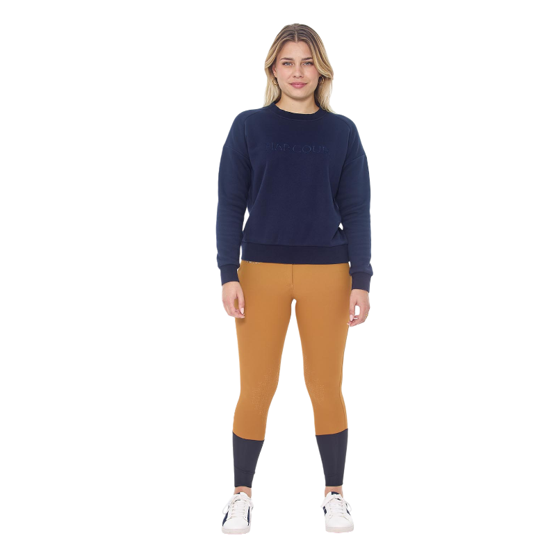 Harcour - Sweat manches longues femme Sirius marine | - Ohlala