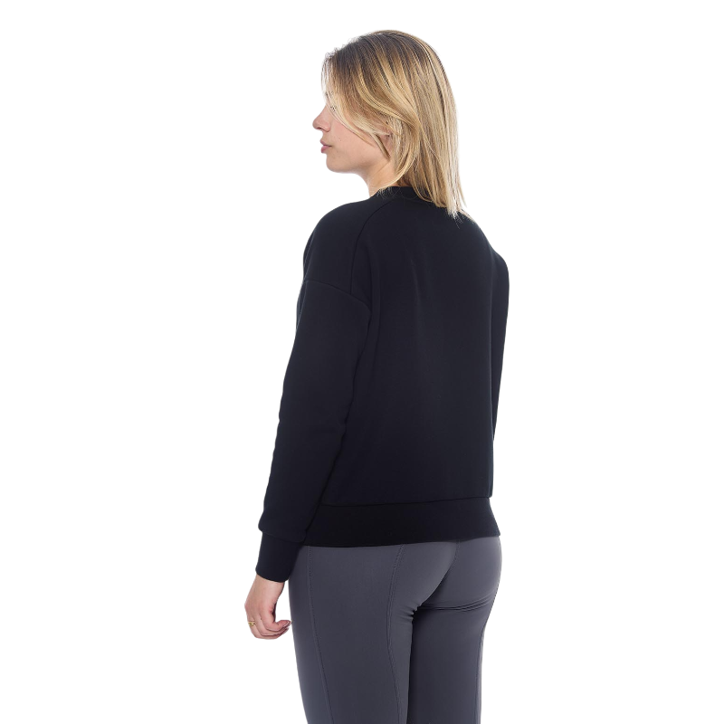 Harcour - Sweat manches longues femme Sirius noir | - Ohlala